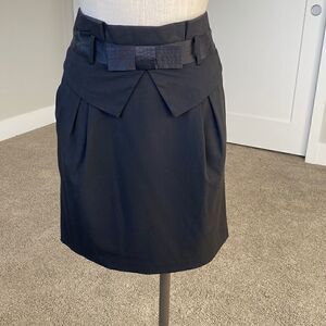 Forever 21 Collection Black Tie Skirt